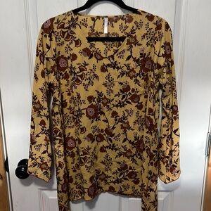 3/$20 floral small  blue sky